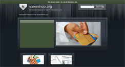 Desktop Screenshot of nameshop.org