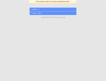 Tablet Screenshot of nameshop.org
